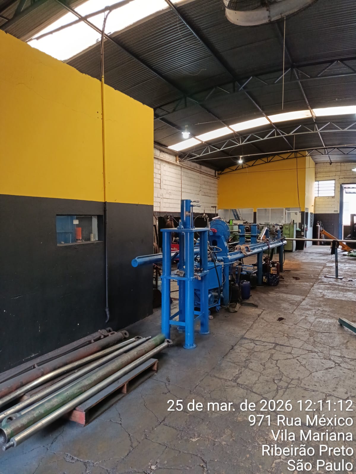 Equipamentos e estrutura da Hidrosav